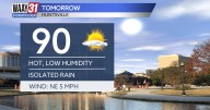 Another hot day tomorrow