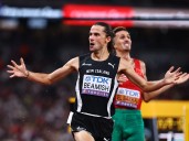 'Stoked' Beamish stuns tearful El Bakkali for world steeplechase gold