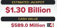 ‘Can’t win if you don’t take the risk’: Powerball jackpot rises to $1.3 billion