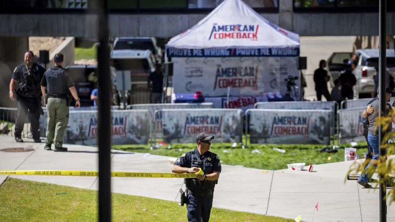 Conservative activist Charlie Kirk in critical condition after being shot at Utah college event