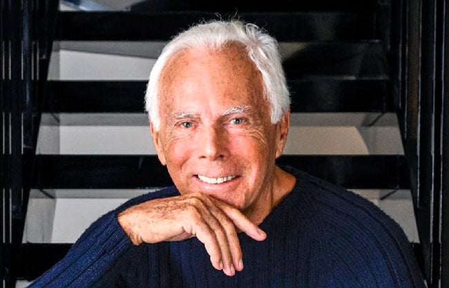 El diseñador Giorgio Armani, el ‘rey’ de la moda italiana, muere a los 91 años