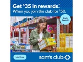 Sam’s Club is giving new members $35 to spend in