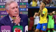 "Creo que es la verdad": Carlo Ancelotti respondió a Neymar tras su ausencia en la convocatoria de Brasil