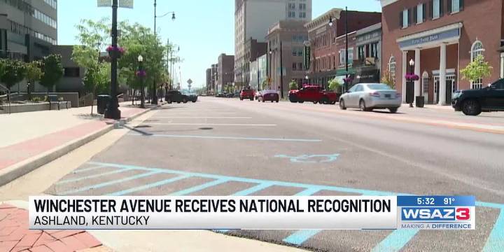 Winchester Avenue Streetscape Improvements Project receives national recognition