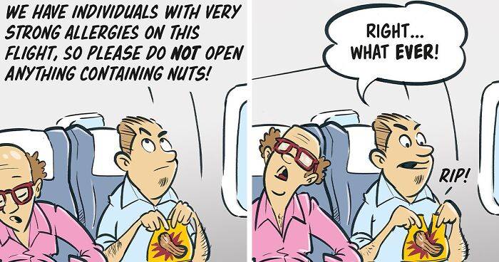 Artist Creates Comics About A Girl In Her Afterlife (24 Pics)