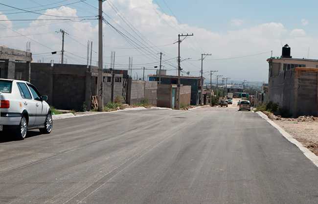 Reporta Saltillo avance del 45% de pavimentación en La Gloria