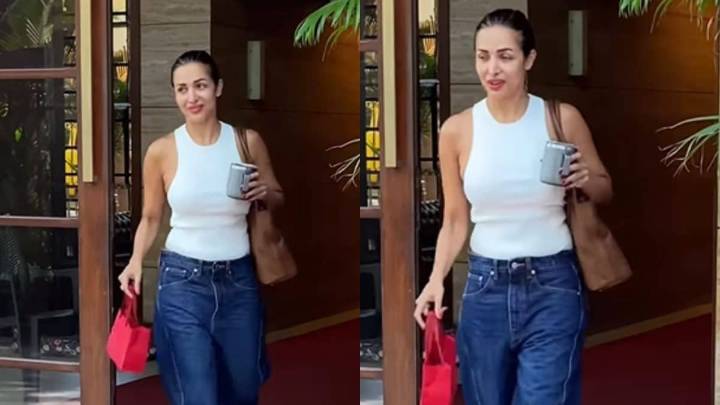 Malaika Arora Steps Out In Bandra, Proves Casual Can Still Slay