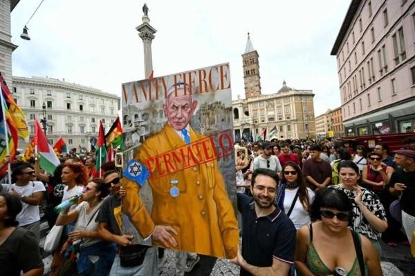 Arman huelga en Italia contra ofensiva israelí en Gaza