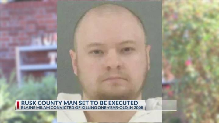 Blaine Milam's execution scheduled Thursday amid plea effort