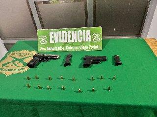 En ronda focalizada carabineros detienen a 4 hombres  por receptación y porte de armas de fuego