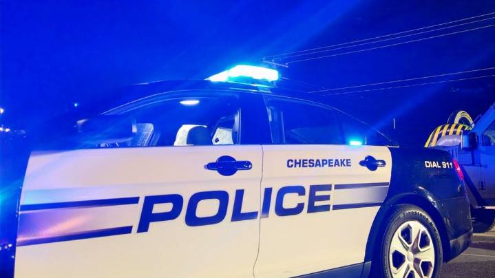 Chesapeake motorcyclist suffers life-threatening injuries in evening crash