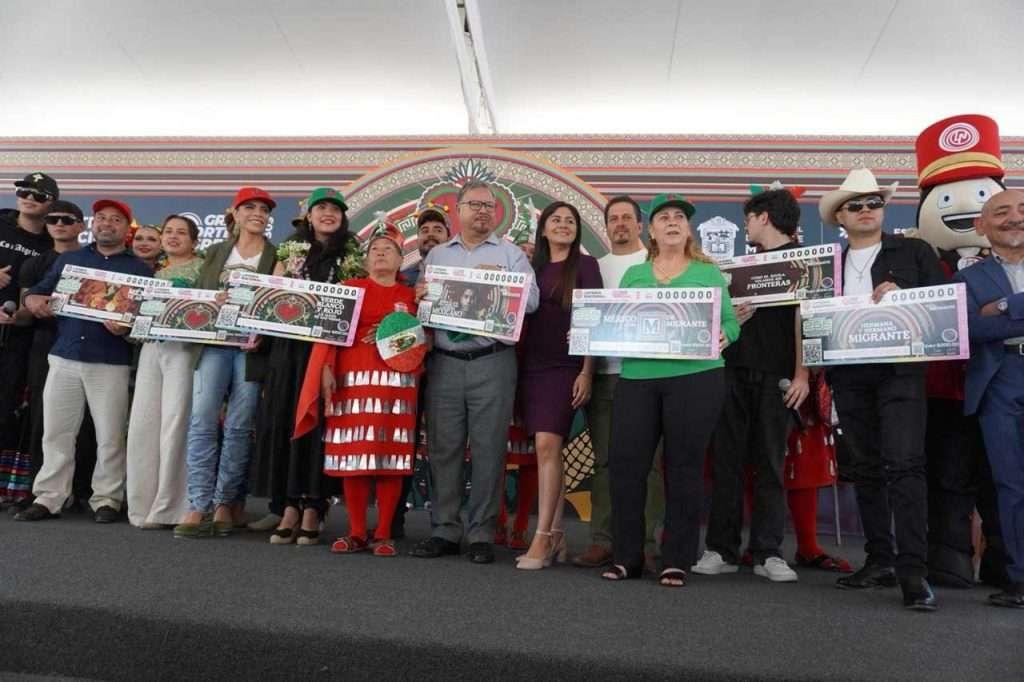 Se suma el Estado de México a apoyar el Sorteo de Lotería Nacional «México con M de Migrante»