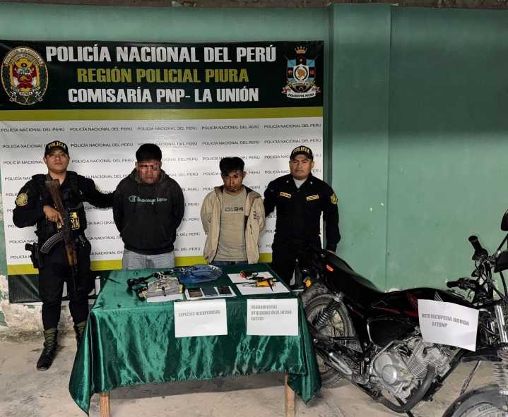 Prisión preventiva para investigados por asalto y robo en Sechura