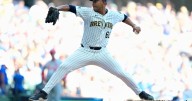 Brewers pitcher José Quintana undergoing MRI after injuring his calf