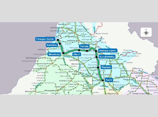 Punjab gets major rail boost: New Rajpura–Mohali line, Firozpur Vande Bharat, and 12,000 festival trains