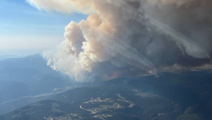 Coquihalla Highway reopens after wildfire closure but truck fire causes delays
