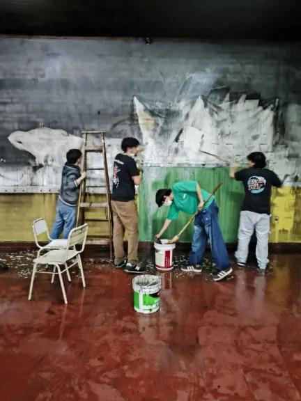 Jornadas de limpieza y reflexión en la Normal tras hechos de violencia