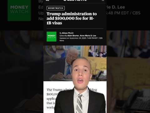 Trump administration to add $100,000 fee for H