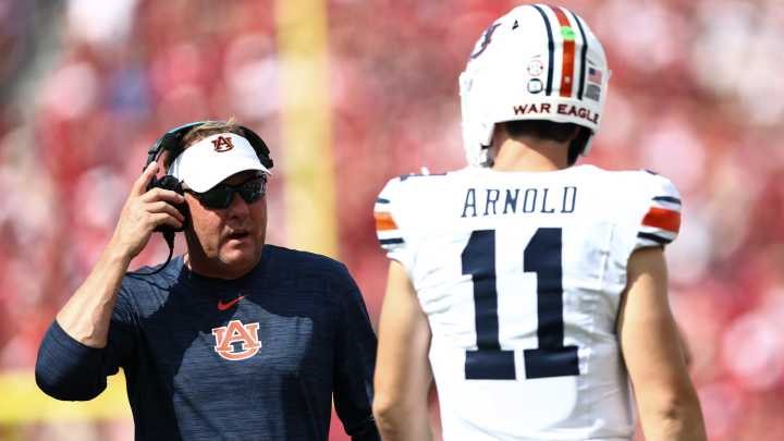 Did Oklahoma loss bounce Auburn football from top