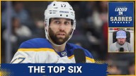 Who replaces JJ Peterka in the Buffalo Sabres top
