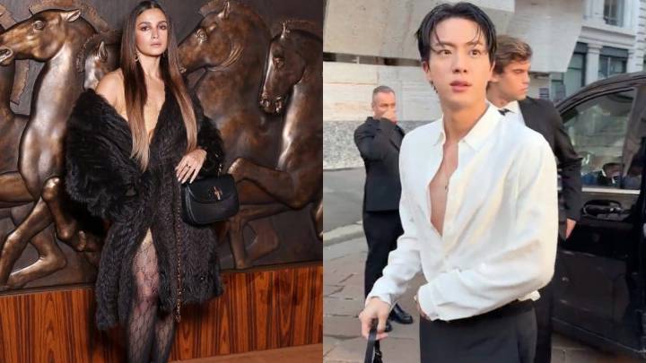 Alia Bhatt, BTS’ Jin Fans Lose It After Spotting Them Together At Milan Fashion Week