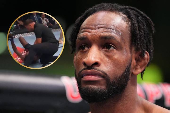 Merab Dvalishvili Leads UFC Perth Fans’ Rally to Fire Ref After Neil Magny Nearly Gets Submitted in Comeback Win