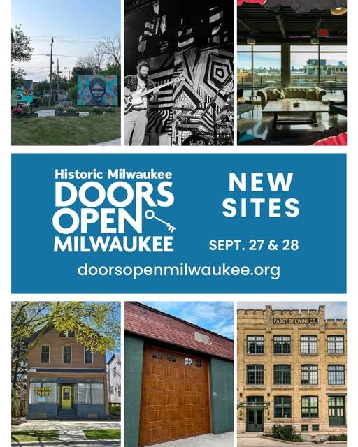 This weekend's "Doors Open Milwaukee" provides a walking tour of the Cream City's oldest & most iconic locations