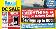Darvin Distribution Center Sale opens doors for 2 days