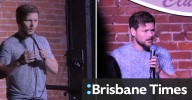 Comedian breaks down after man suffers heart attack in crowd