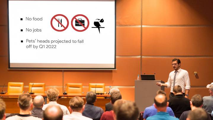 Economists Confirm We Got No Food, No Jobs, Pets' Heads Are Falling Off