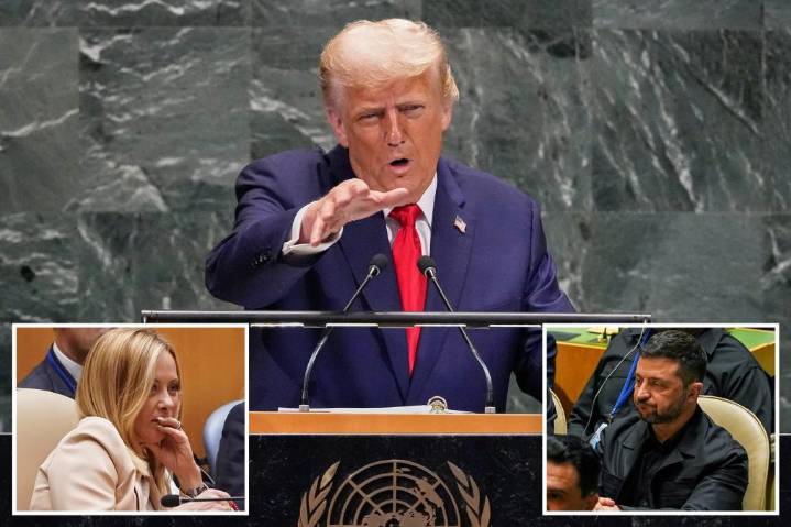 Trump warns Europe 'being devastated by energy and immigration' in UN speech