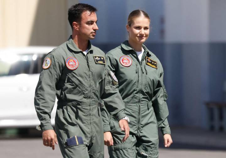 La Princesa Leonor, en manos de un asturiano para convertirse en piloto