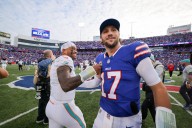 Dolphins' Tua Tagovailoa Gives Shoutout to Josh Allen Ahead of Thursday Night Football