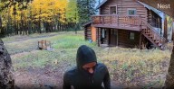 Manhunt underway for 'suspicious,' armed man seen trespassing, burglarizing with firearm