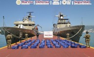 Marina asegura 1.6 toneladas de cocaína en costas de Guerrero; tonelaje de droga asegurada sube a 48 en 11 meses