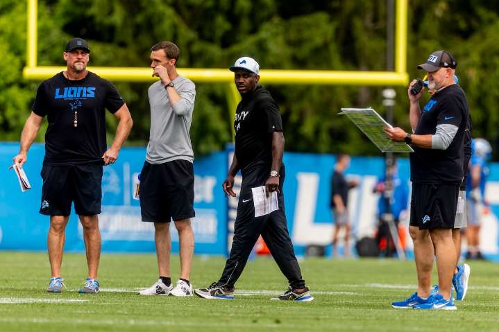 Attention to details stands out in Lions receivers room, position coach says