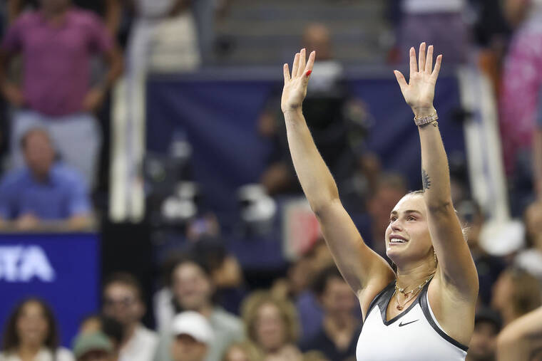Aryna Sabalenka ousts Amanda Anisimova to repeat as US Open champ