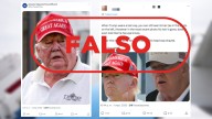 Imágenes falsas alimentan los rumores de que Trump está gravemente enfermo