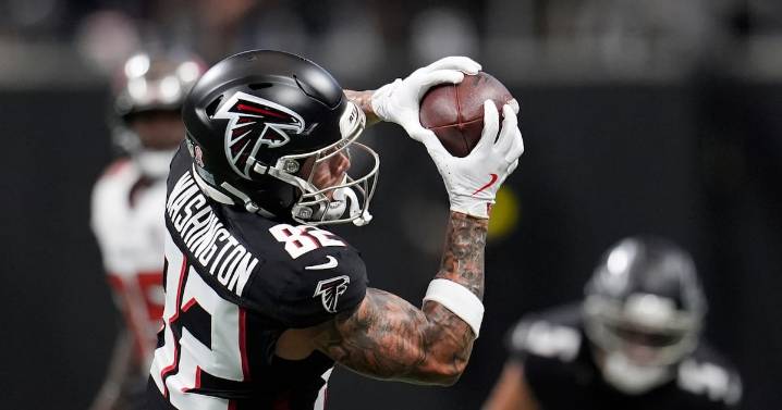 Falcons’ Casey Washington ready to step up at wide receiver