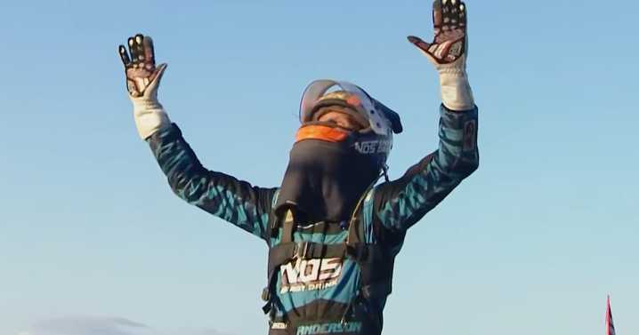Anderson reflects on "once in a lifetime" win at Crandon