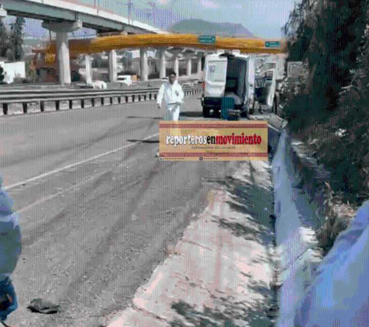 ATROPELLAN Y MATAN A CICLISTA EN LA CARRETERA FEDERAL MÉXICO