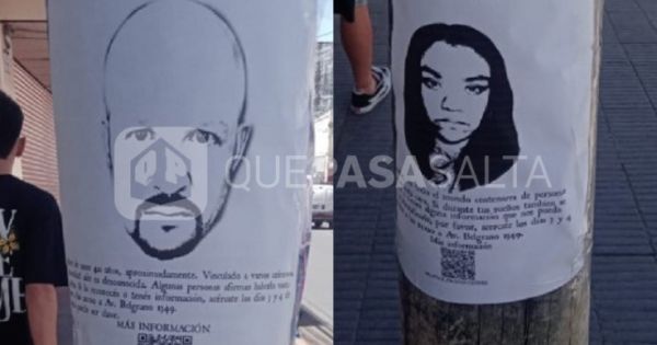 Todos están asustados: aparecieron misteriosos carteles en pleno centro salteño