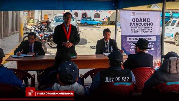 Fortaleciendo la justicia comunitaria en el distrito de Vinchos