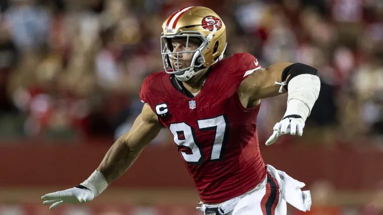 Nick Bosa injury update: Latest news on 49ers edge rusher's status in Week 3 game