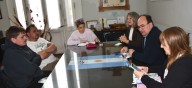 Salomón recibió a dirigentes de La Diferente