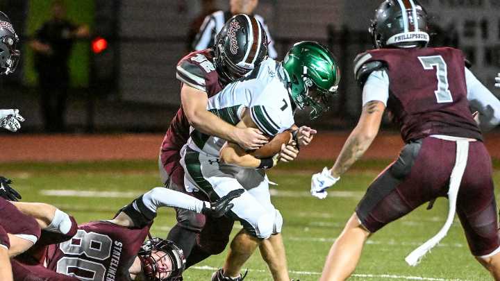 Phillipsburg’s savvy defense aces Wing-T test against Ridge