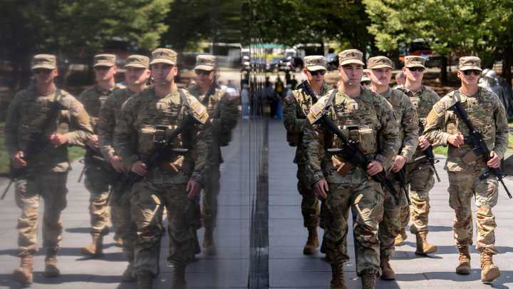 Republicans are eager for President Trump to expand his use of the military on U.S. soil