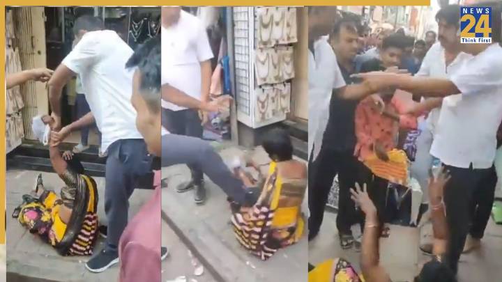 Bengaluru- Woman dragged, brutally assaulted in public for alleged theft of sarees worth Rs 90,000