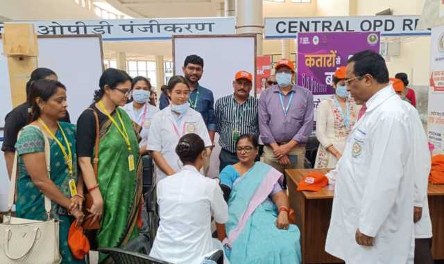 Odisha Assembly Speaker Surama Padhy Joins Women’s Health Drive at AIIMS Bhubaneswar