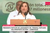 Presidenta: Gobierno mantiene intacto compromiso de modernización de terminales portuarios